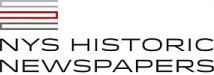 New York State Historic Newspapers logo