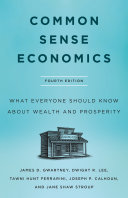 Image for "Common Sense Economics"