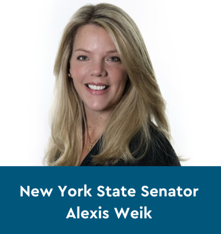 Photo of New York State Senator Alexis Weik.