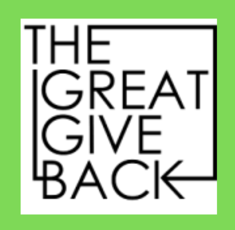 Logo for the Great Give Back.