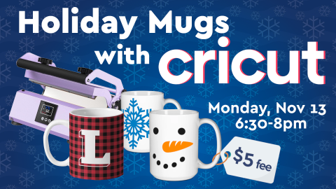 Holiday Mugs with Cricut