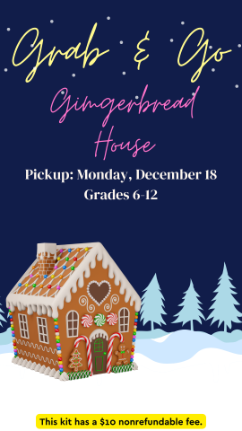 gingerbread house and program details