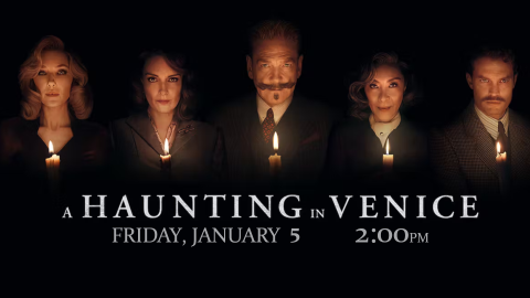 A haunting in venice monday, january 5th at 2