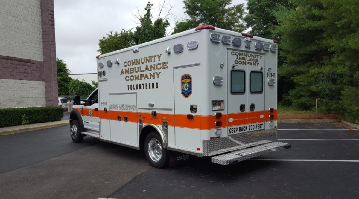 picture of ambulance from Community Ambulance, Inc. of Sayville