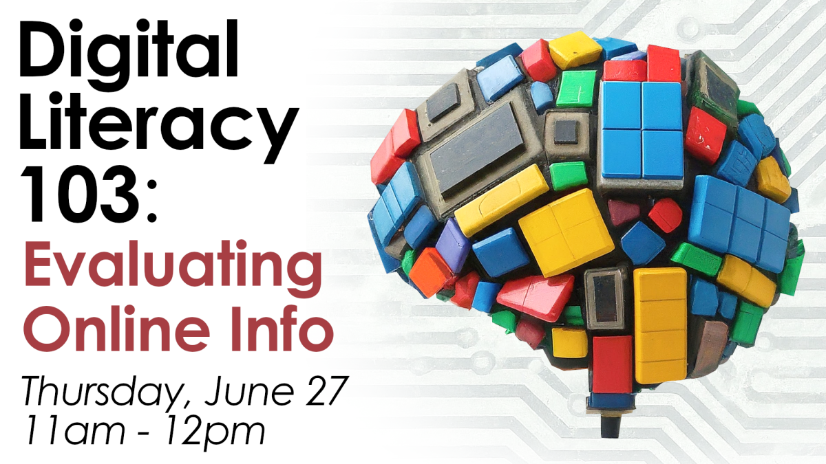 digital literacy 103: evaluating online information